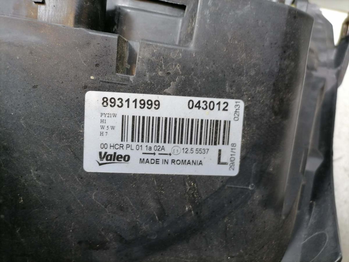 VW Polo 9N3 original Scheinwerfer vorn links Halogen Bj.2008